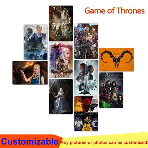 game of thrones metal house sign|Signs & Plaques – Game of Thrones Studio Tour.